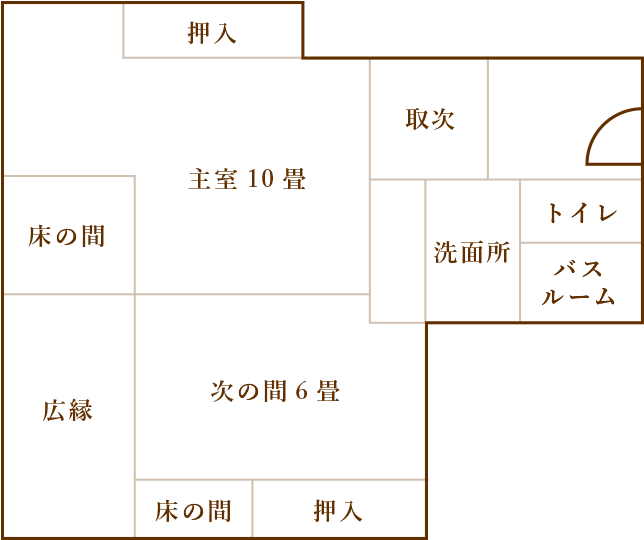 セミスイート和室